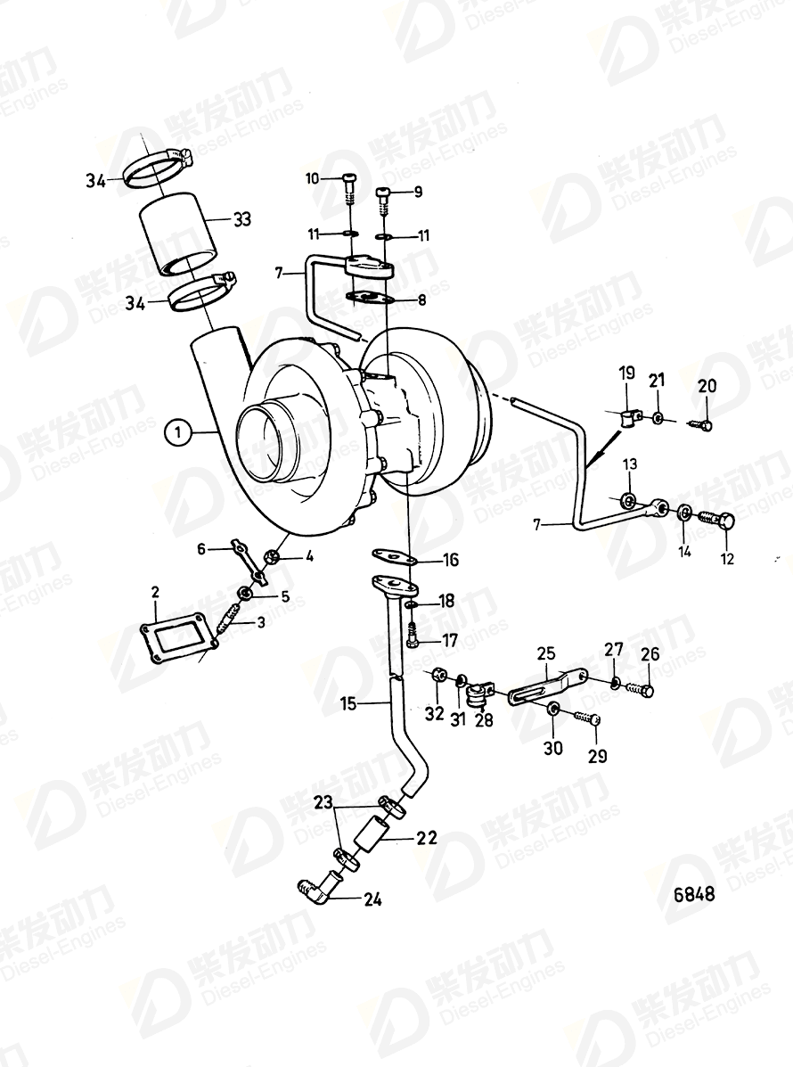 volvo penta Stud 468891 Drawing volvo penta Stud 468891 Drawing